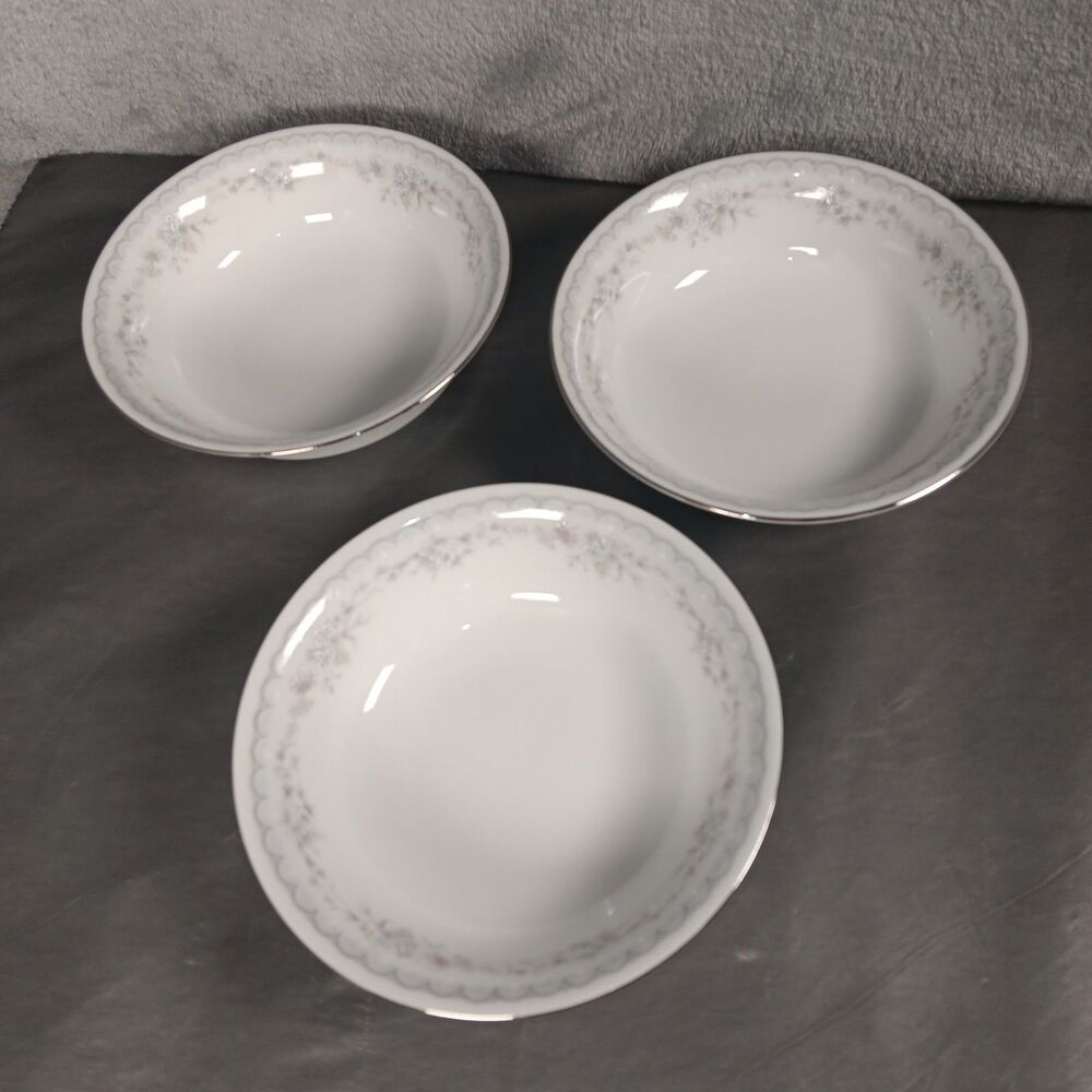 Johann Haviland Royal Lace Fruit Bowls 5” Set of 3 Bavaria Germany